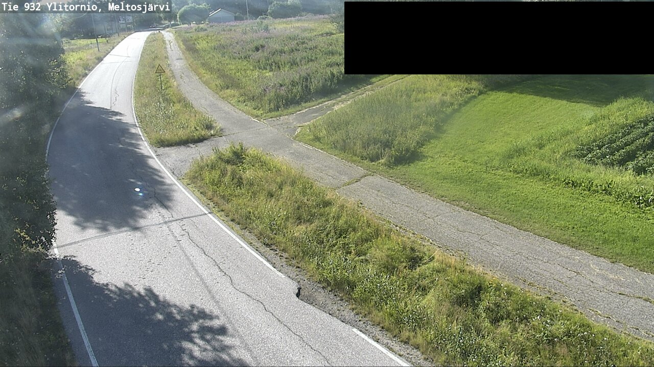 Weather Camera Image Road 932 Ylitornio, Meltosjärv, Ylitornio, Lappi