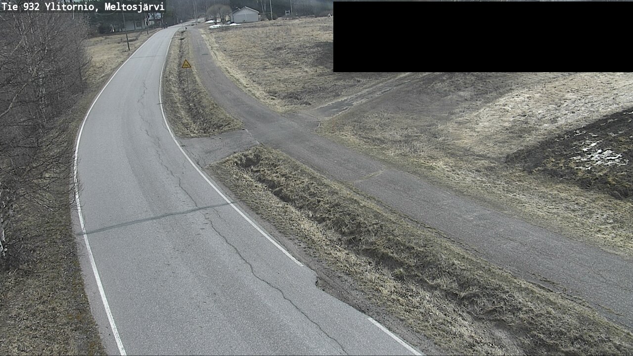 Weather Camera Image Road 932 Ylitornio, Meltosjärv, Ylitornio, Lappi
