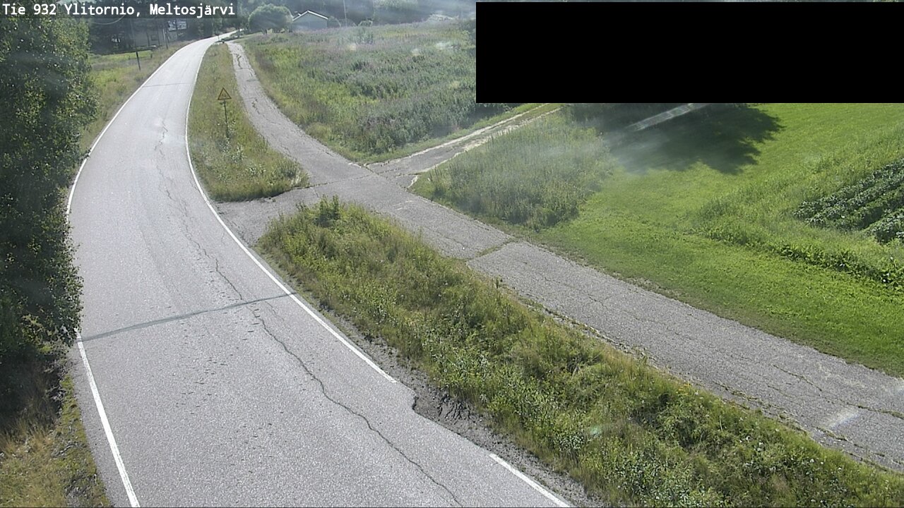 Weather Camera Image Road 932 Ylitornio, Meltosjärv, Ylitornio, Lappi