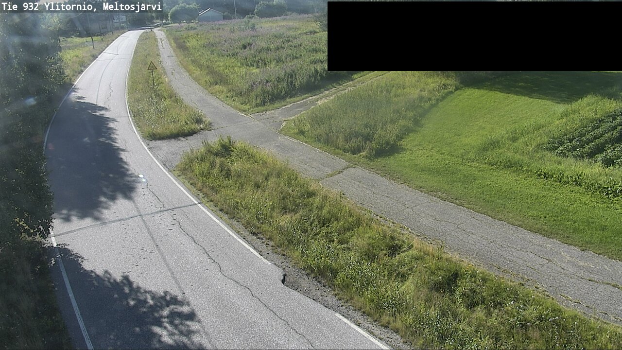 Weather Camera Image Road 932 Ylitornio, Meltosjärv, Ylitornio, Lappi