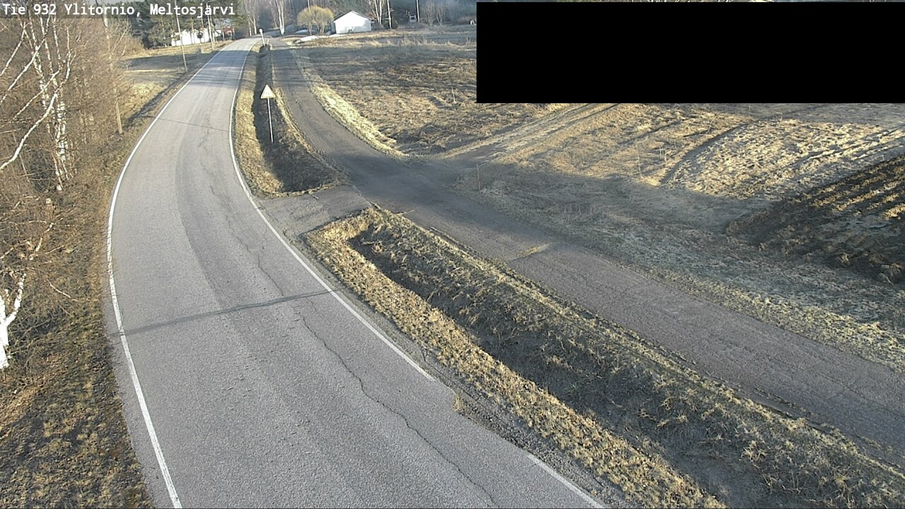 Weather Camera Image Road 932 Ylitornio, Meltosjärv, Ylitornio, Lappi