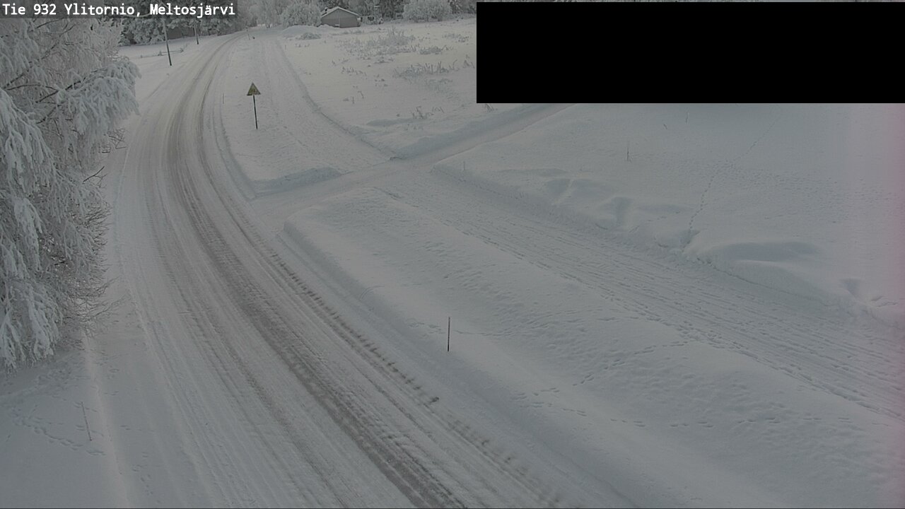 Kelikamerat Kuva Tie 932 Ylitornio, Meltosjärvi, Ylitornio, Lappi