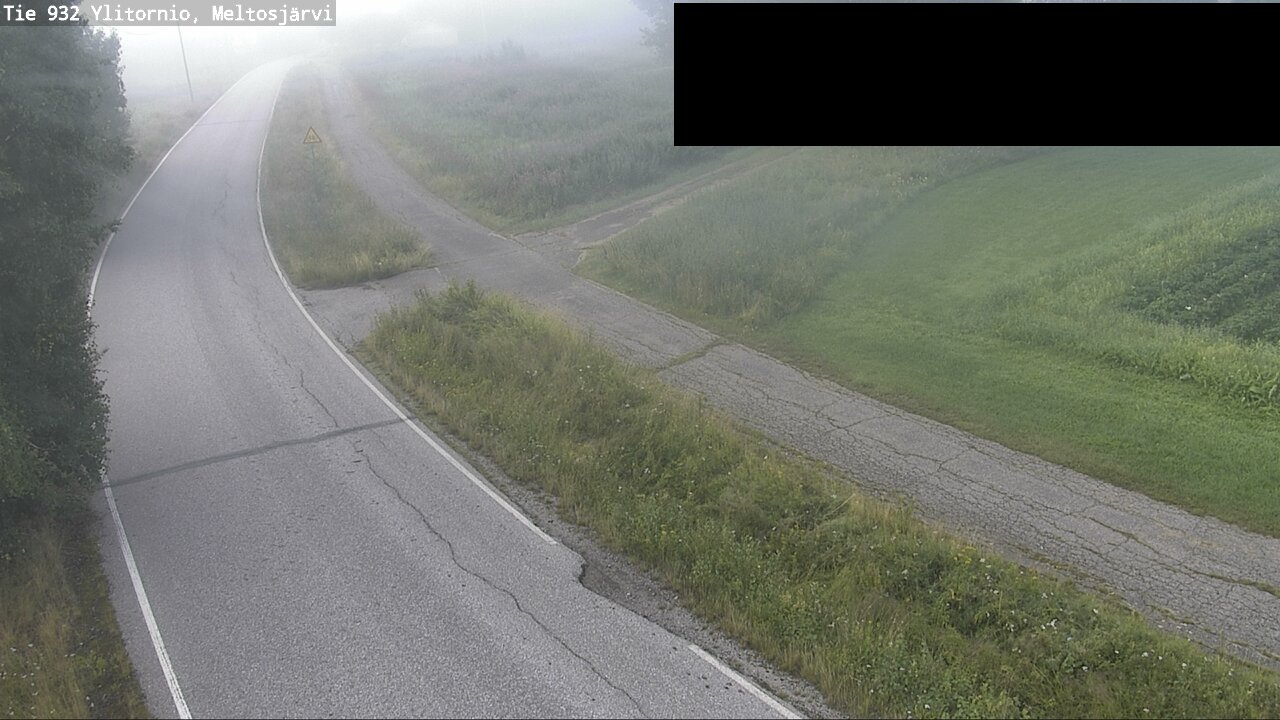 Weather Camera Image Road 932 Ylitornio, Meltosjärv, Ylitornio, Lappi