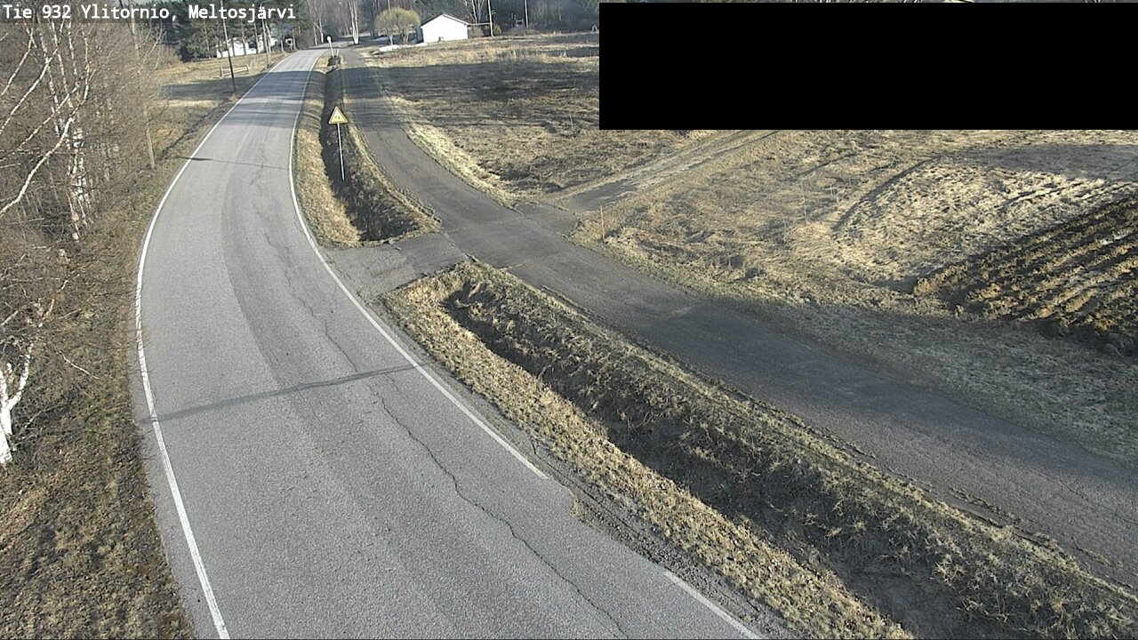 Weather Camera Image Road 932 Ylitornio, Meltosjärv, Ylitornio, Lappi