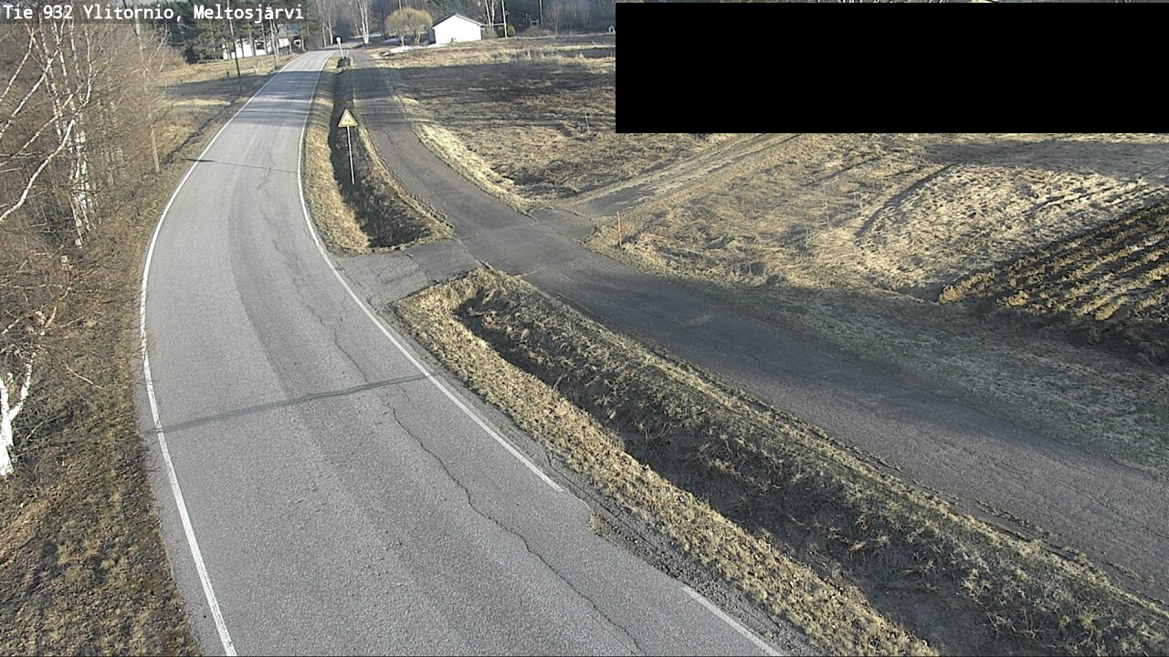 Weather Camera Image Road 932 Ylitornio, Meltosjärv, Ylitornio, Lappi