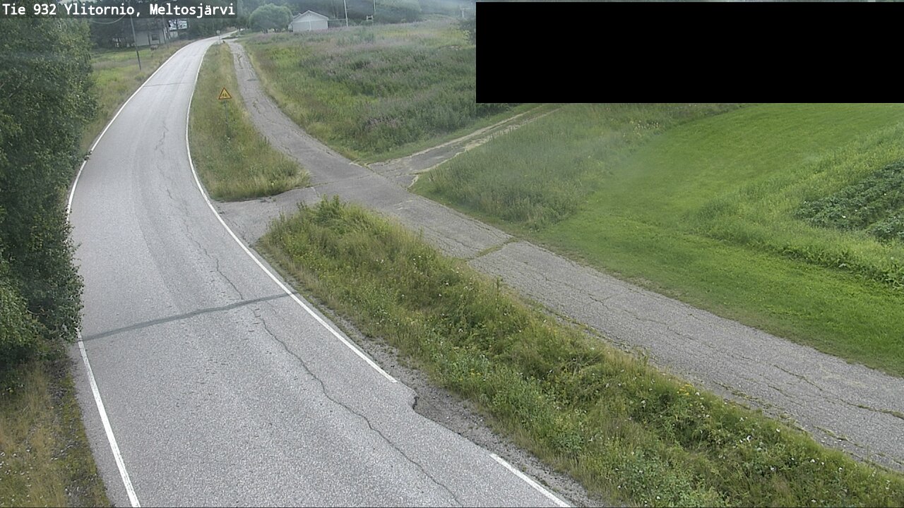 Weather Camera Image Road 932 Ylitornio, Meltosjärv, Ylitornio, Lappi