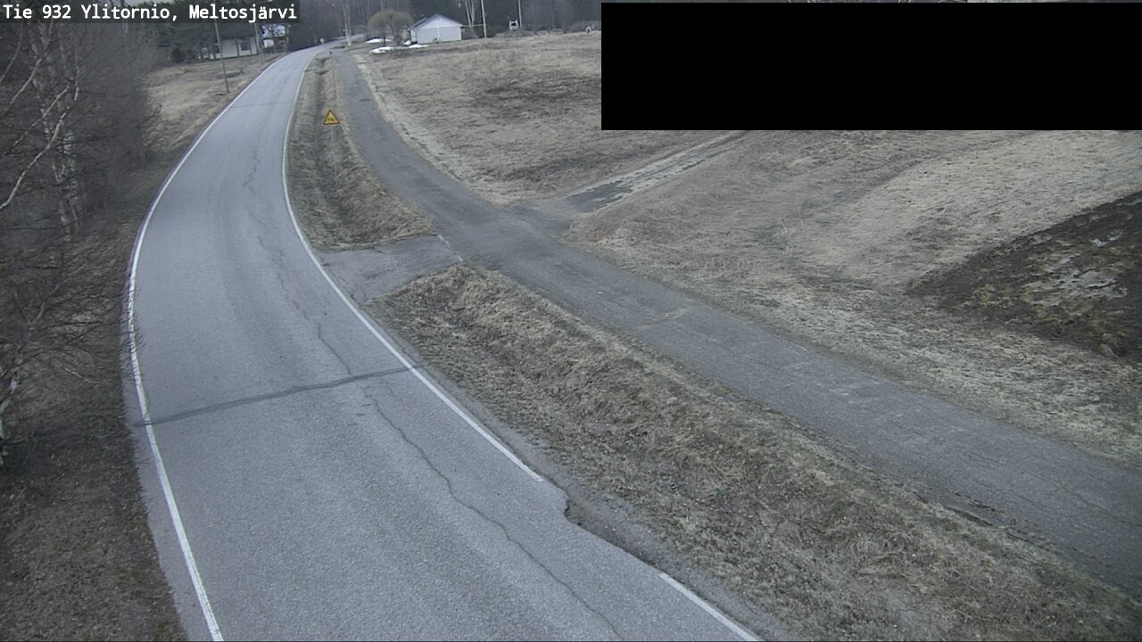 Weather Camera Image Road 932 Ylitornio, Meltosjärv, Ylitornio, Lappi