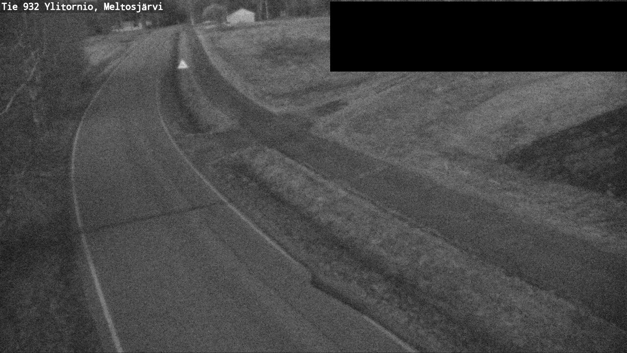 Weather Camera Image Road 932 Ylitornio, Meltosjärv, Ylitornio, Lappi