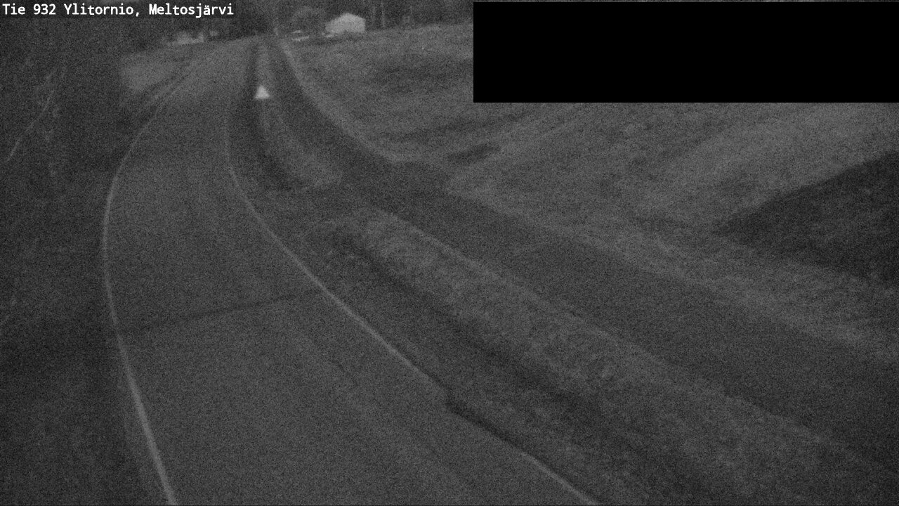 Weather Camera Image Road 932 Ylitornio, Meltosjärv, Ylitornio, Lappi
