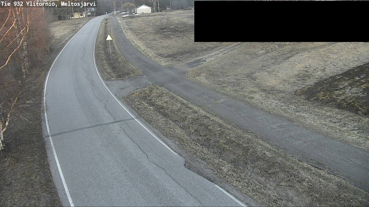 Weather Camera Image Road 932 Ylitornio, Meltosjärv, Ylitornio, Lappi