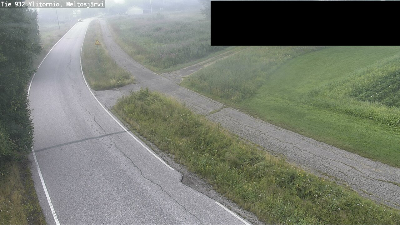 Weather Camera Image Road 932 Ylitornio, Meltosjärv, Ylitornio, Lappi