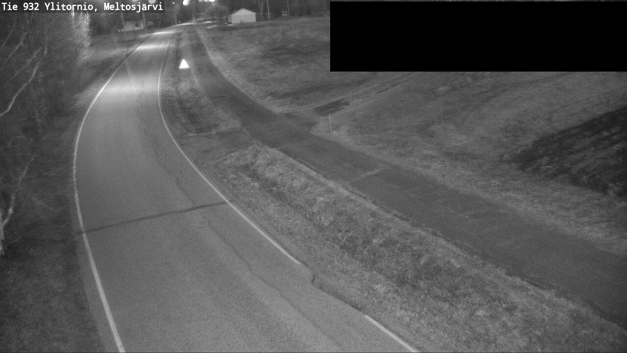Weather Camera Image Road 932 Ylitornio, Meltosjärv, Ylitornio, Lappi
