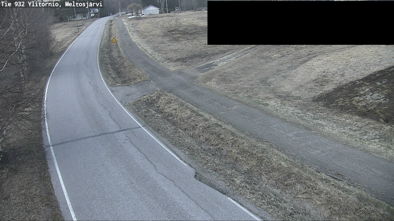 Weather Camera Image Road 932 Ylitornio, Meltosjärv, Ylitornio, Lappi