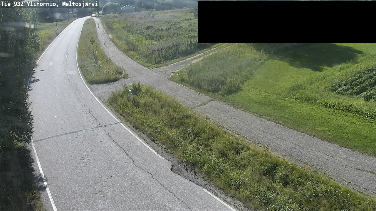 Weather Camera Image Road 932 Ylitornio, Meltosjärv, Ylitornio, Lappi