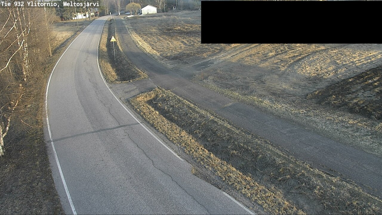Weather Camera Image Road 932 Ylitornio, Meltosjärv, Ylitornio, Lappi