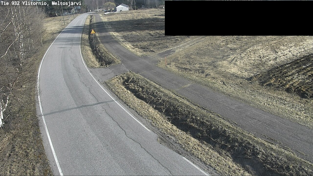 Weather Camera Image Road 932 Ylitornio, Meltosjärv, Ylitornio, Lappi