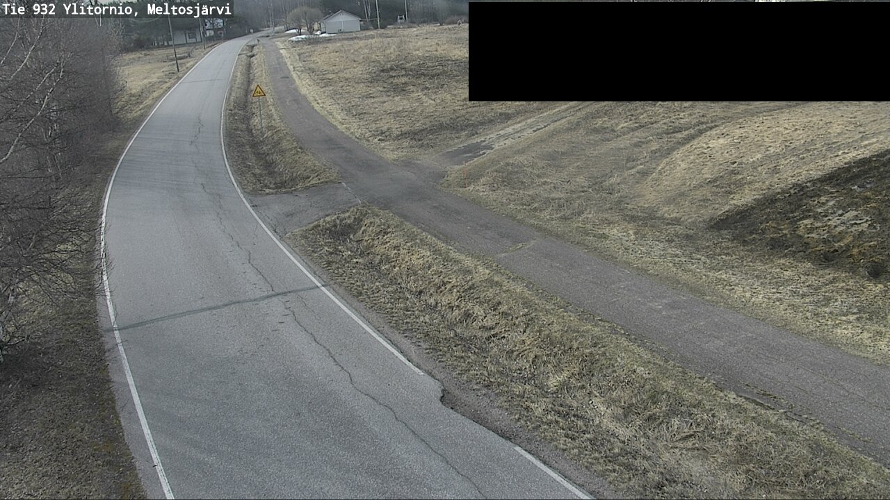 Weather Camera Image Road 932 Ylitornio, Meltosjärv, Ylitornio, Lappi