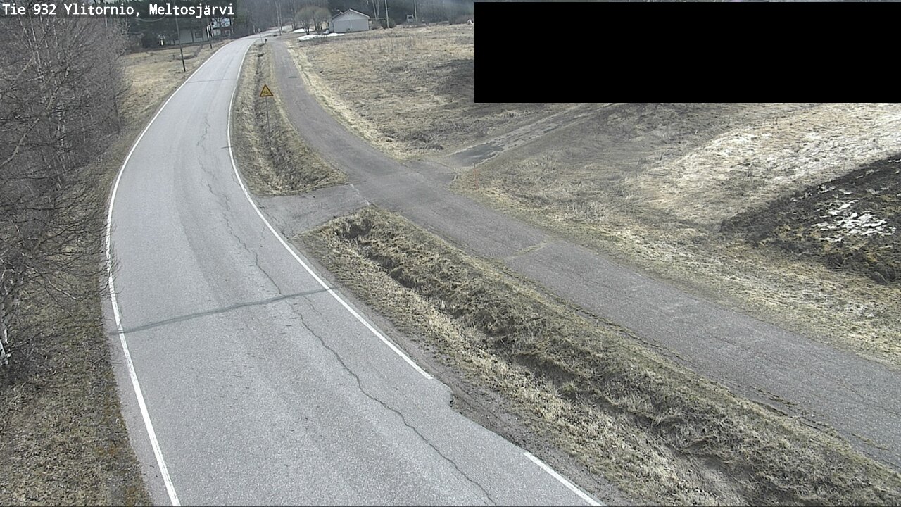 Weather Camera Image Road 932 Ylitornio, Meltosjärv, Ylitornio, Lappi