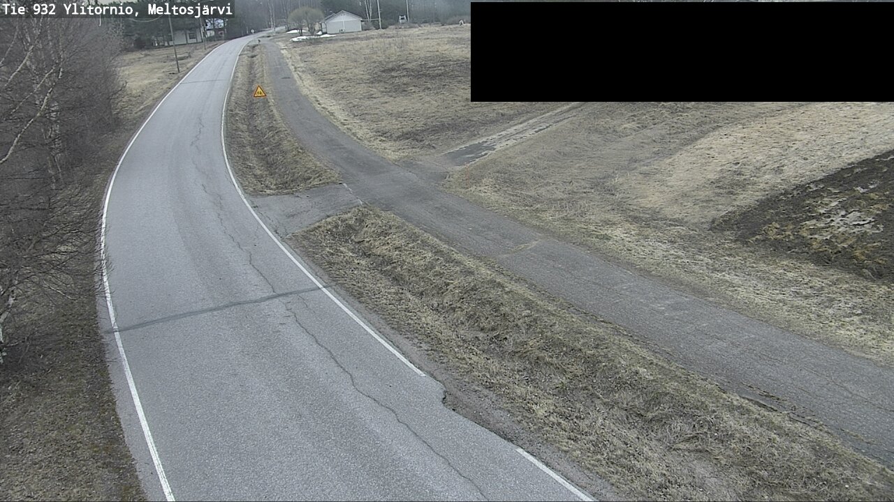 Weather Camera Image Väg 932 Övertorneå, Meltosjä, Ylitornio, Lappi