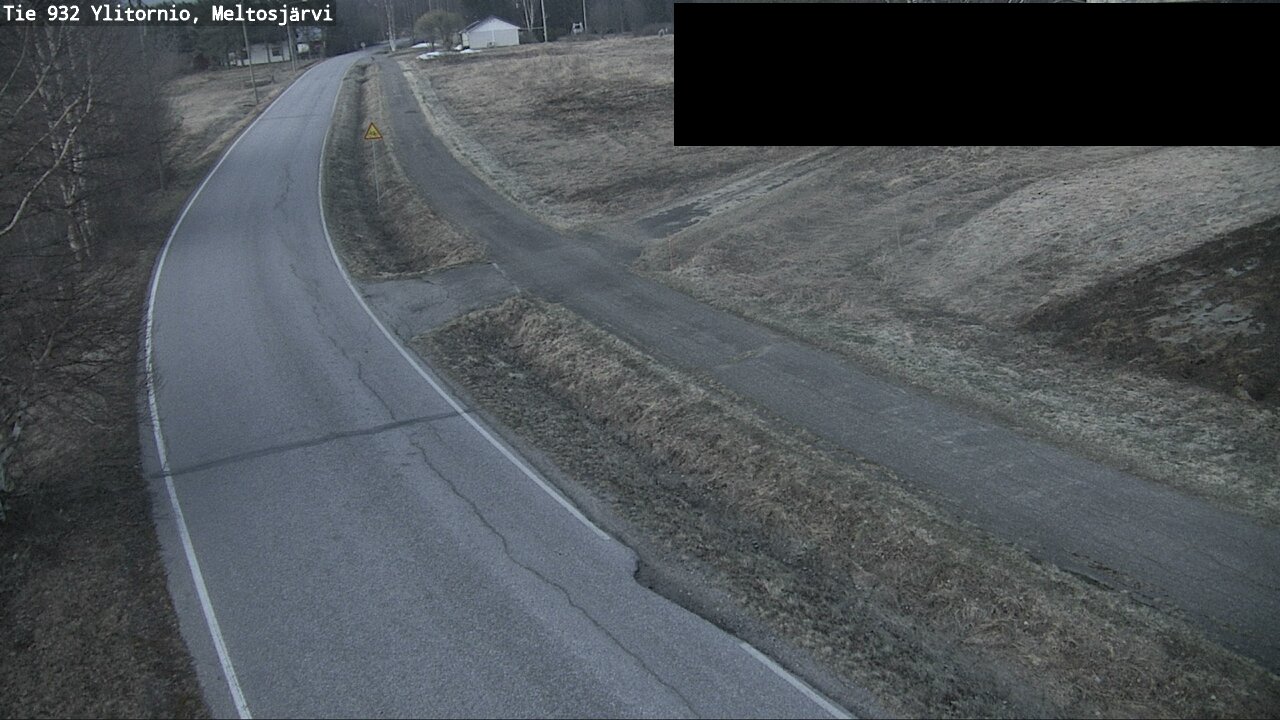 Weather Camera Image Road 932 Ylitornio, Meltosjärv, Ylitornio, Lappi