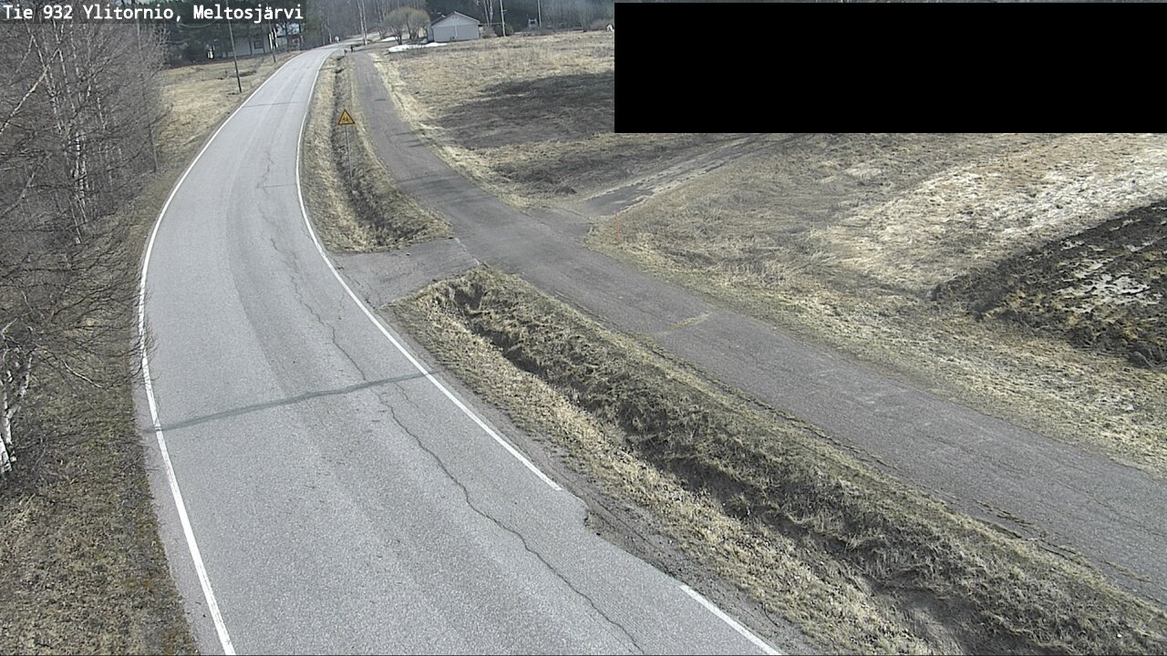 Weather Camera Image Road 932 Ylitornio, Meltosjärv, Ylitornio, Lappi