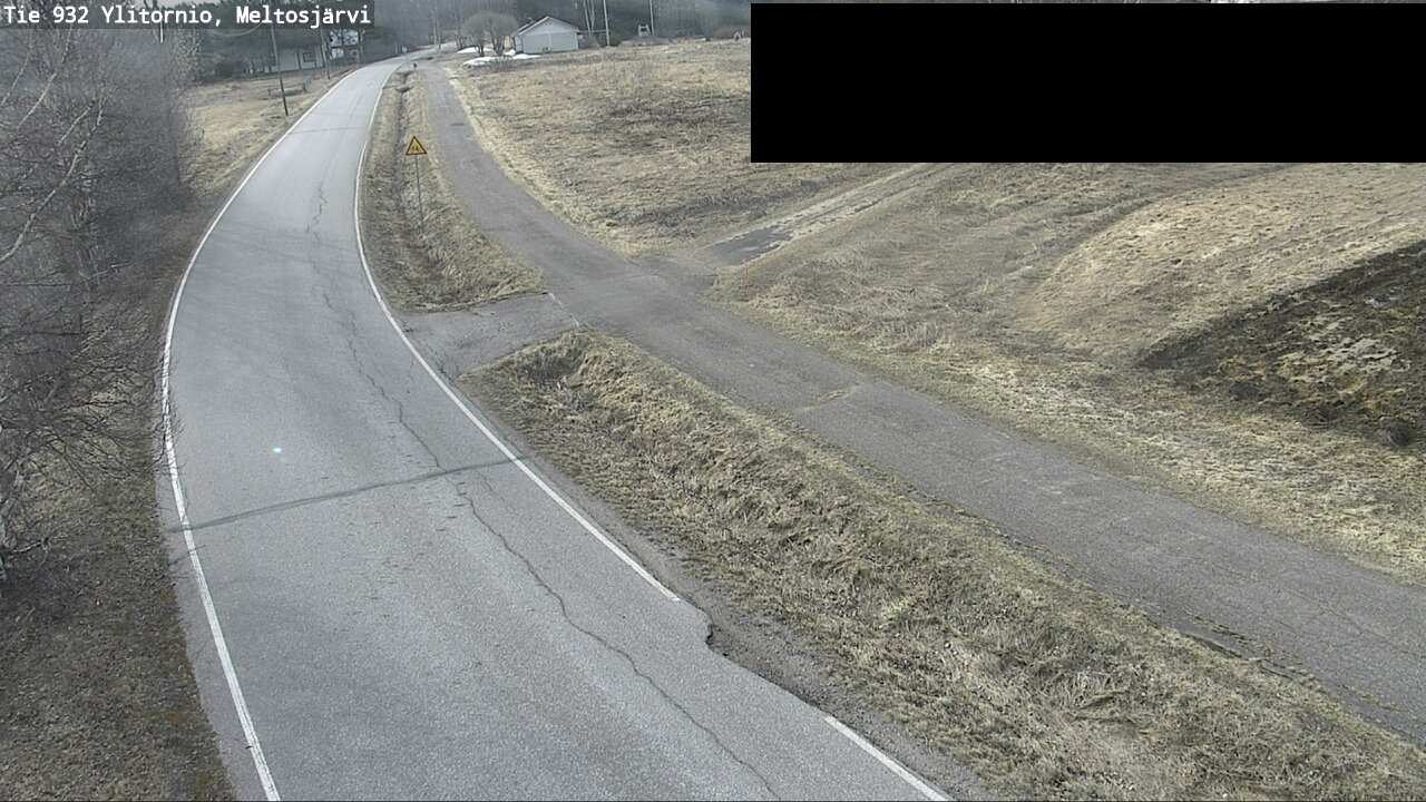 Weather Camera Image Road 932 Ylitornio, Meltosjärv, Ylitornio, Lappi