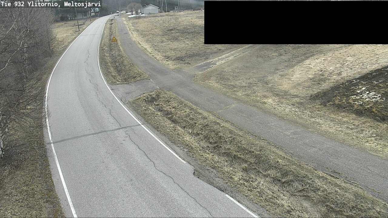 Weather Camera Image Road 932 Ylitornio, Meltosjärv, Ylitornio, Lappi