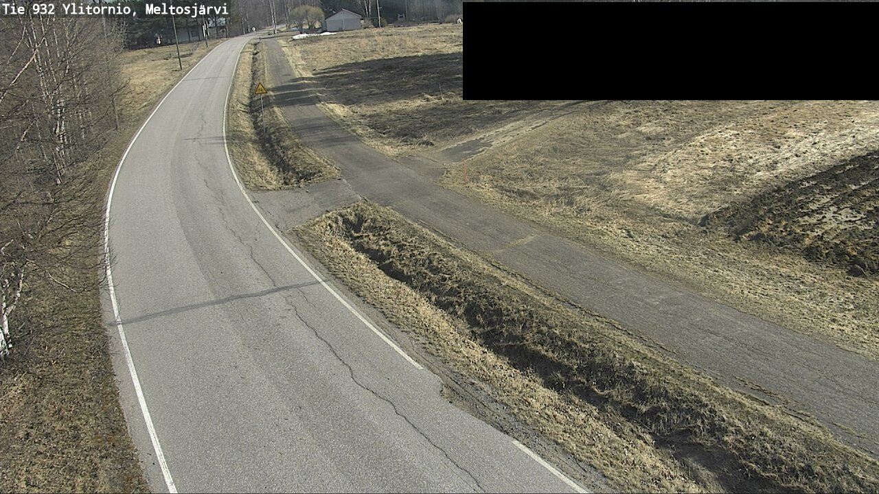 Weather Camera Image Road 932 Ylitornio, Meltosjärv, Ylitornio, Lappi
