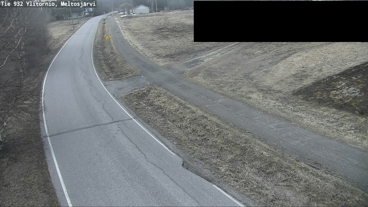 Weather Camera Image Väg 932 Övertorneå, Meltosjä, Ylitornio, Lappi