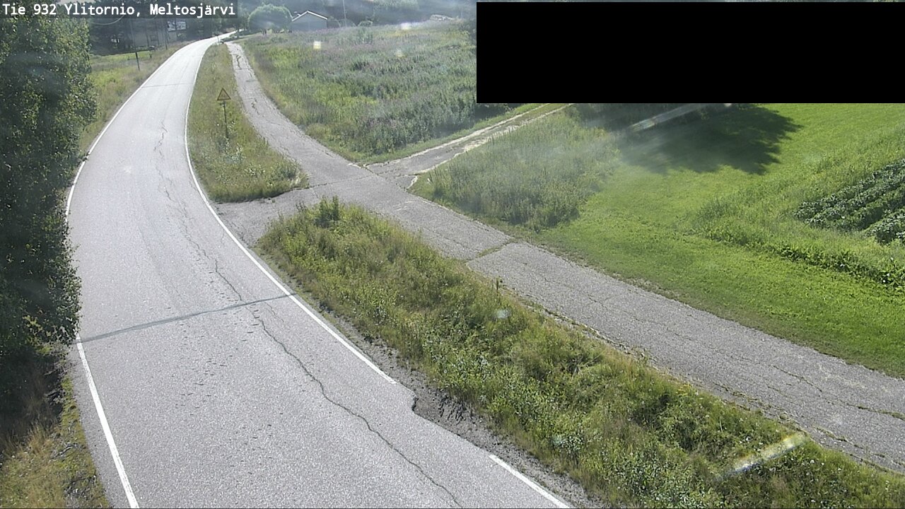 Weather Camera Image Road 932 Ylitornio, Meltosjärv, Ylitornio, Lappi