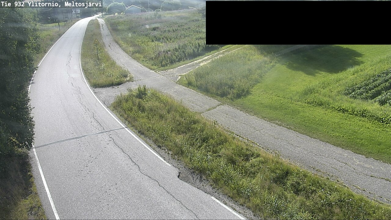 Weather Camera Image Road 932 Ylitornio, Meltosjärv, Ylitornio, Lappi