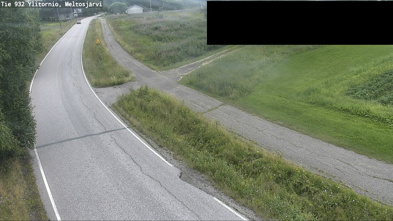 Weather Camera Image Road 932 Ylitornio, Meltosjärv, Ylitornio, Lappi