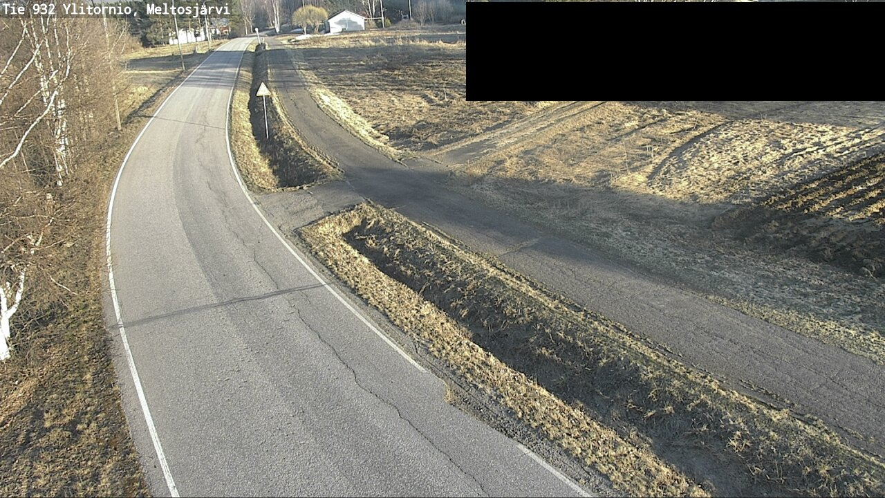 Weather Camera Image Road 932 Ylitornio, Meltosjärv, Ylitornio, Lappi