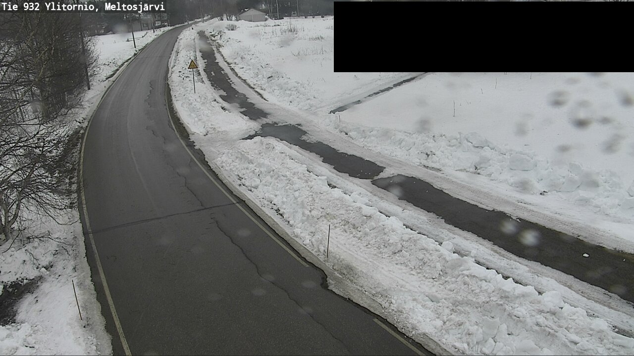 Weather Camera Image Road 932 Ylitornio, Meltosjärv, Ylitornio, Lappi
