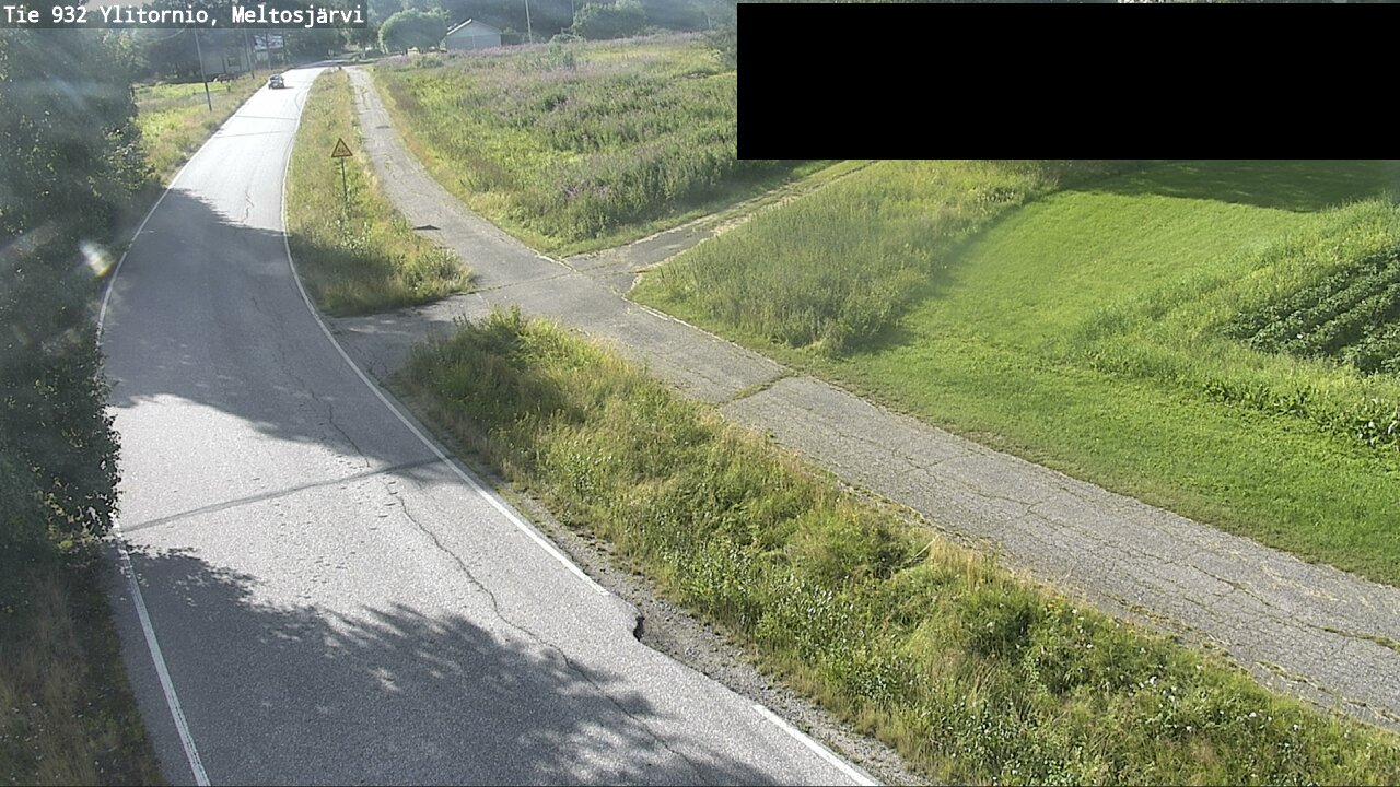 Weather Camera Image Road 932 Ylitornio, Meltosjärv, Ylitornio, Lappi