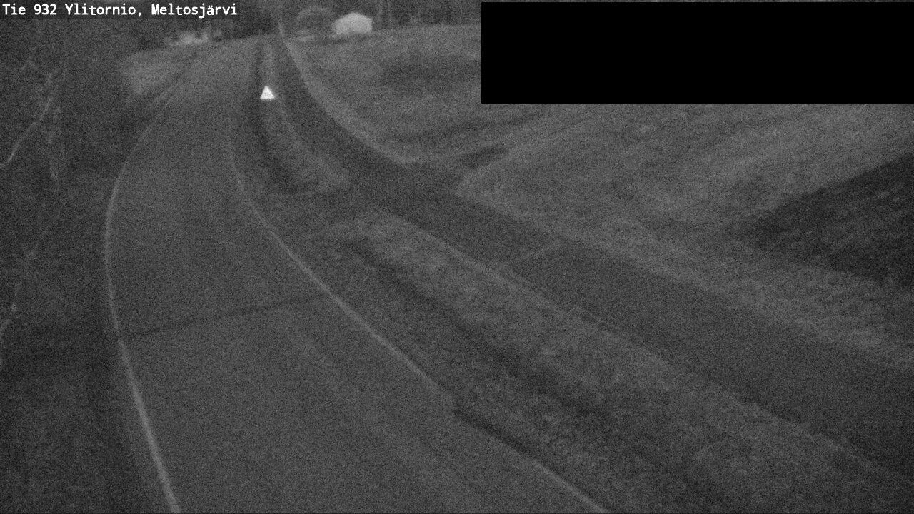 Weather Camera Image Road 932 Ylitornio, Meltosjärv, Ylitornio, Lappi