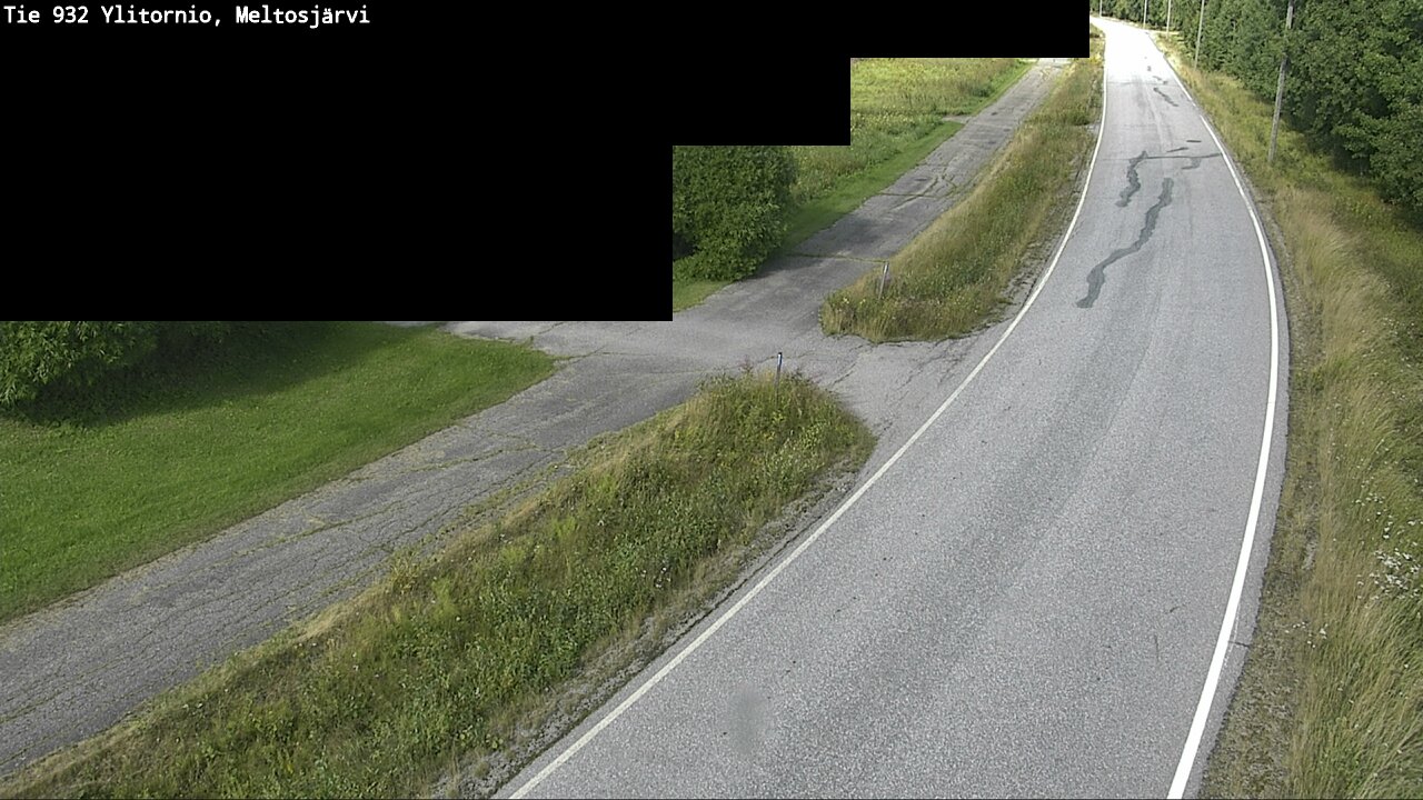 Weather Camera Image Road 932 Ylitornio, Meltosjärv, Ylitornio, Lappi