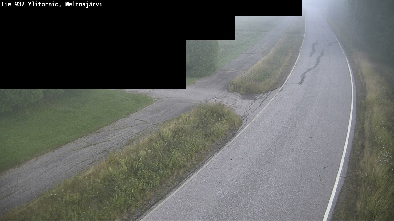 Weather Camera Image Road 932 Ylitornio, Meltosjärv, Ylitornio, Lappi