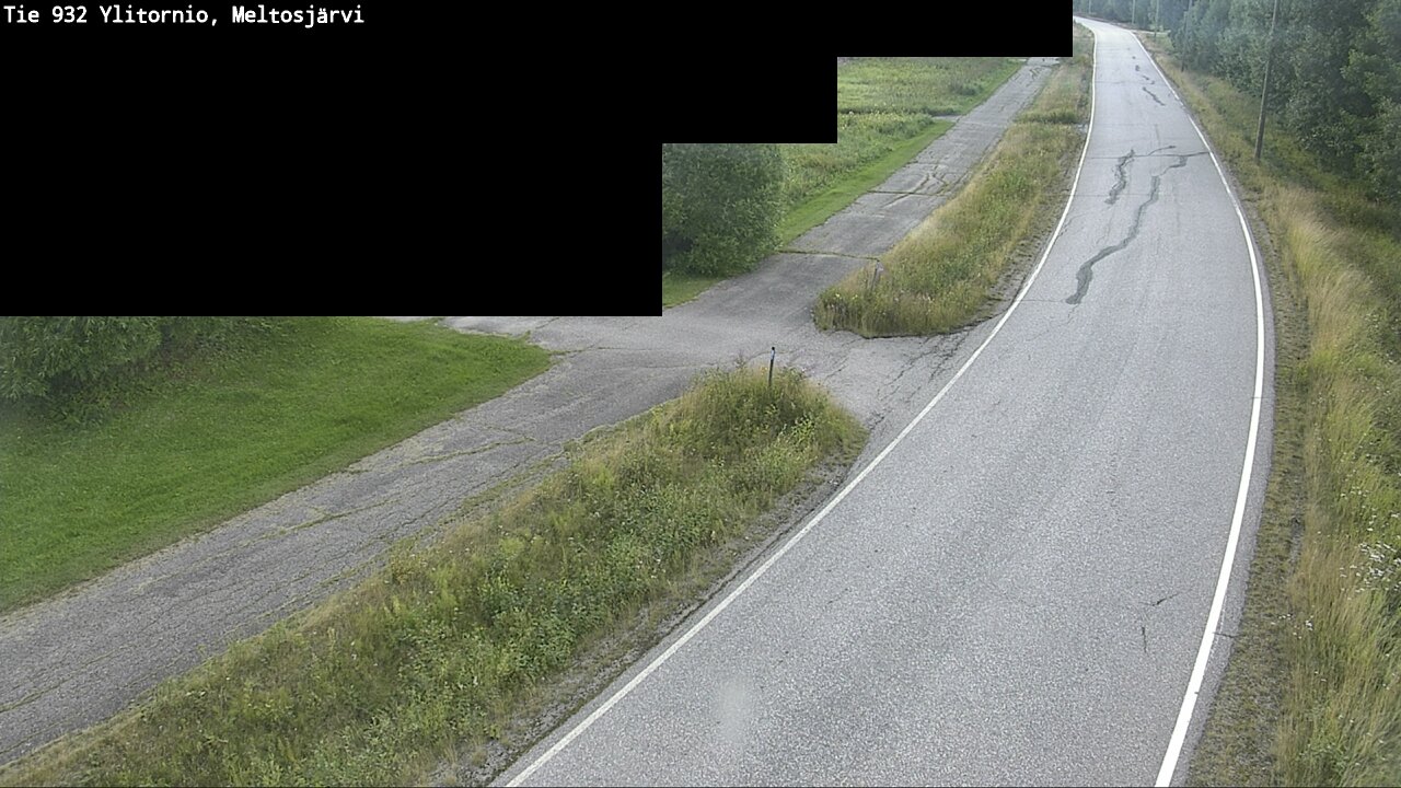 Weather Camera Image Road 932 Ylitornio, Meltosjärv, Ylitornio, Lappi