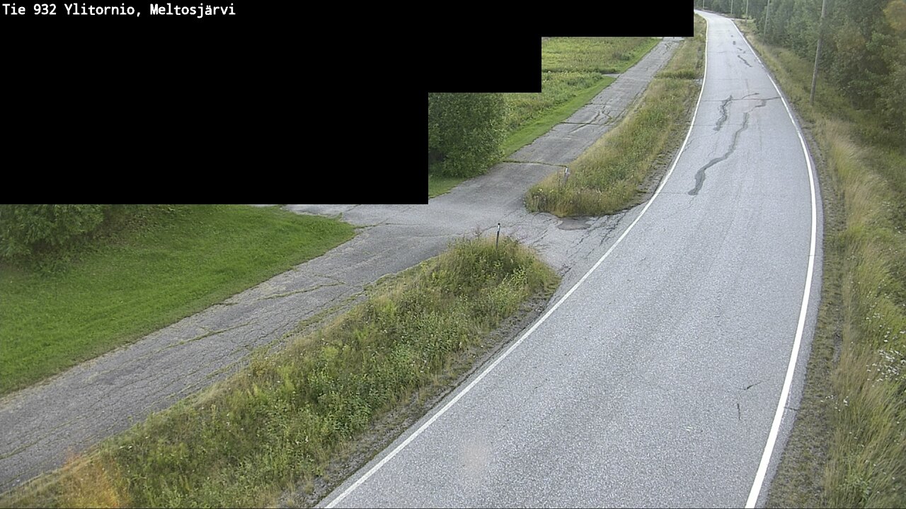 Weather Camera Image Road 932 Ylitornio, Meltosjärv, Ylitornio, Lappi