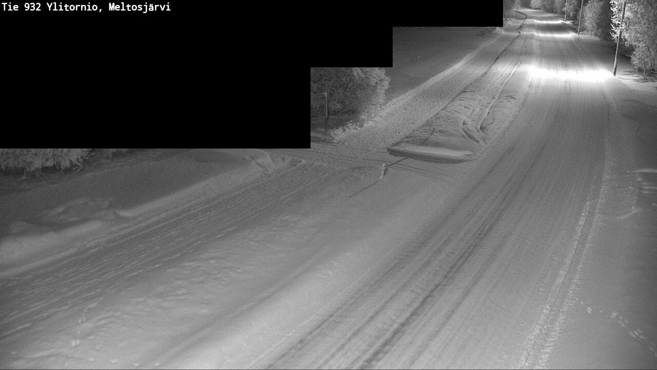 Kelikamerat Kuva Tie 932 Ylitornio, Meltosjärvi, Ylitornio, Lappi