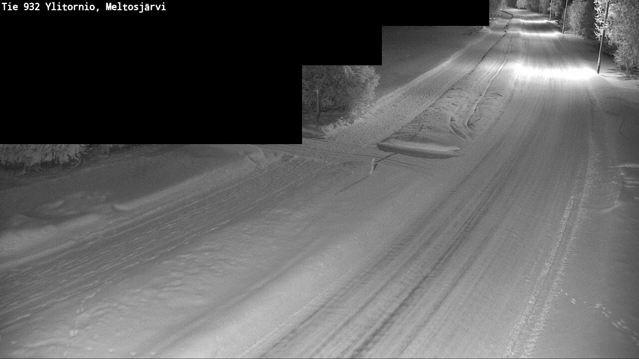 Kelikamerat Kuva Tie 932 Ylitornio, Meltosjärvi, Ylitornio, Lappi