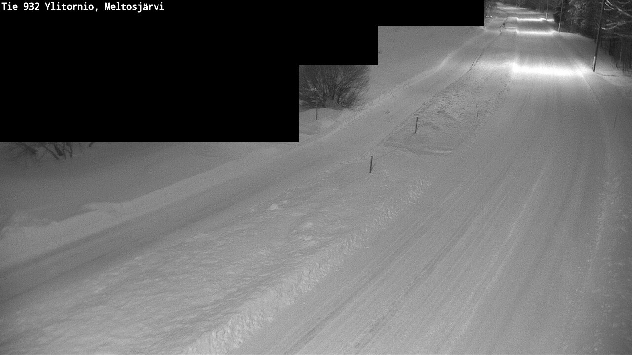 Kelikamerat Kuva Tie 932 Ylitornio, Meltosjärvi, Ylitornio, Lappi