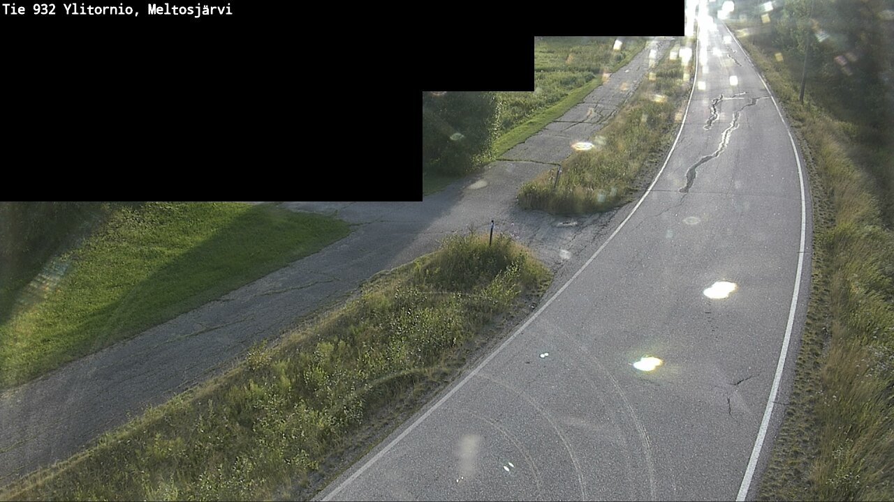 Weather Camera Image Road 932 Ylitornio, Meltosjärv, Ylitornio, Lappi
