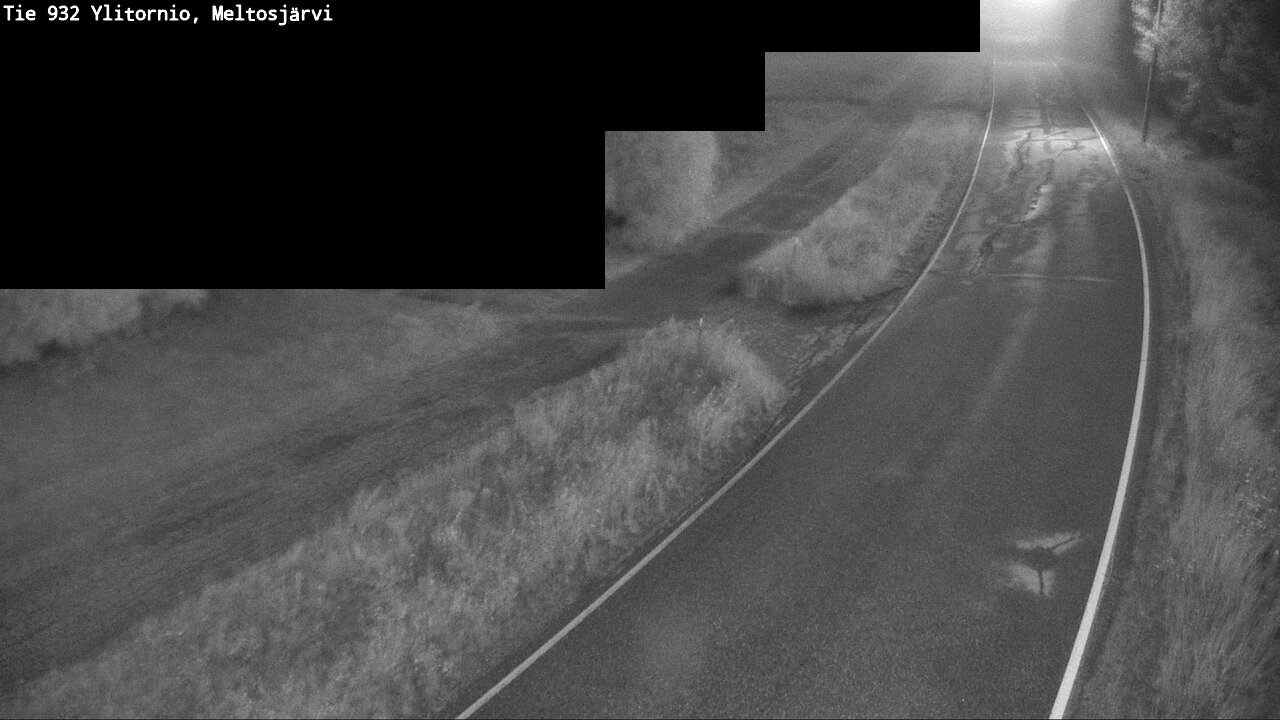 Weather Camera Image Road 932 Ylitornio, Meltosjärv, Ylitornio, Lappi