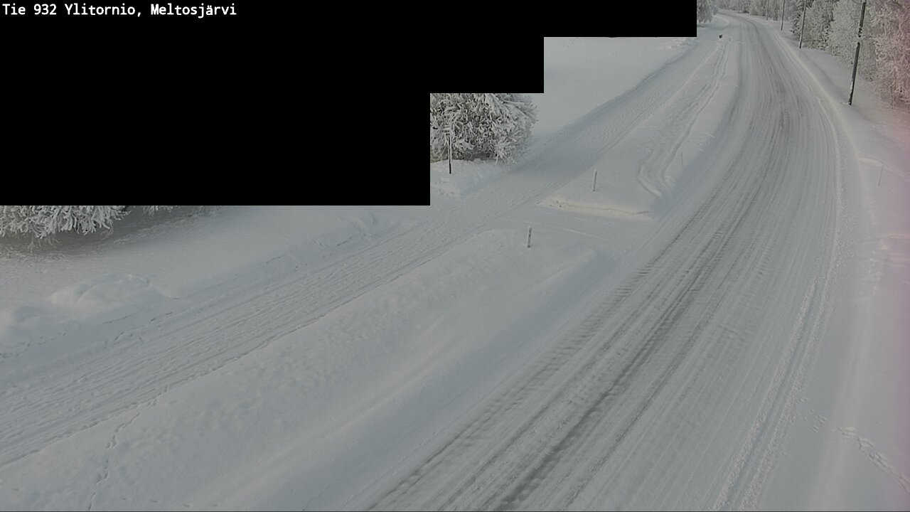 Kelikamerat Kuva Tie 932 Ylitornio, Meltosjärvi, Ylitornio, Lappi