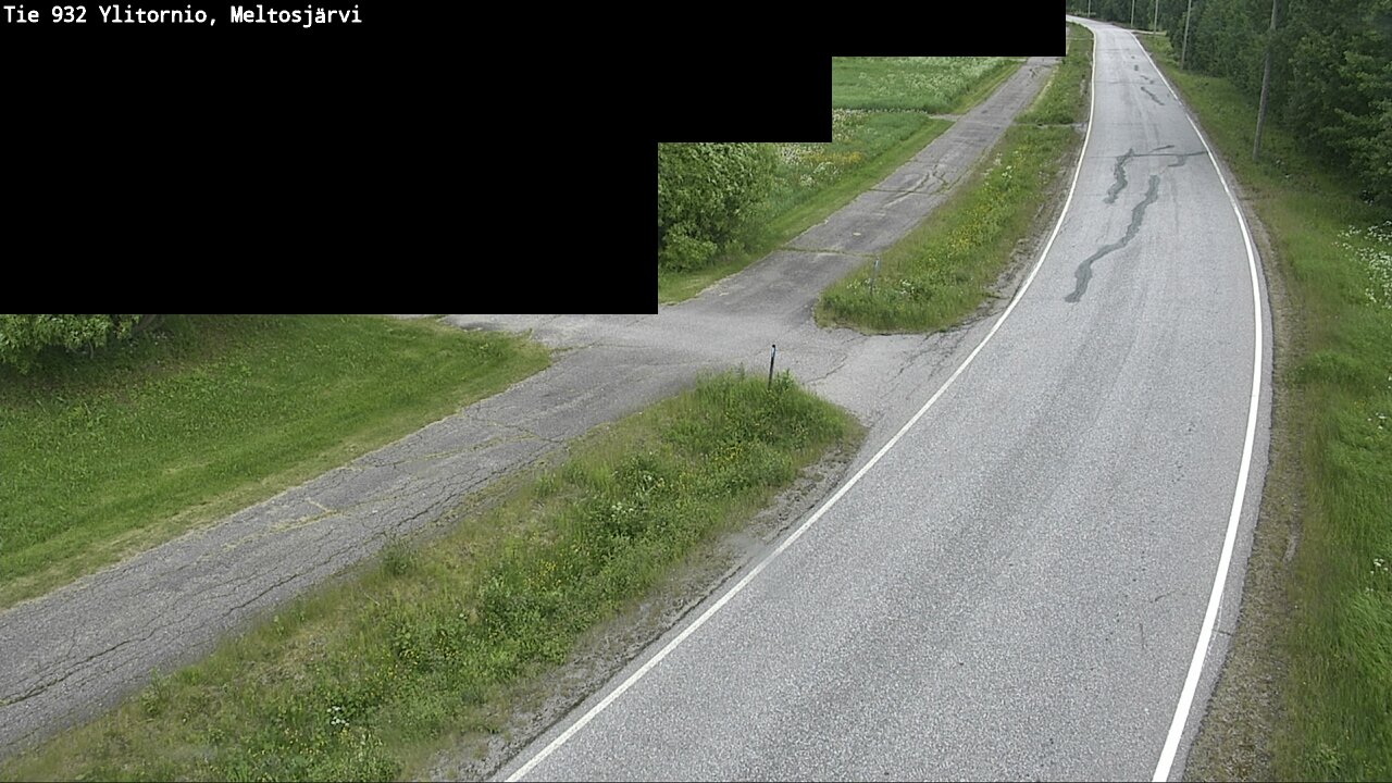 Kelikamerat Kuva Tie 932 Ylitornio, Meltosjärvi, Ylitornio, Lappi