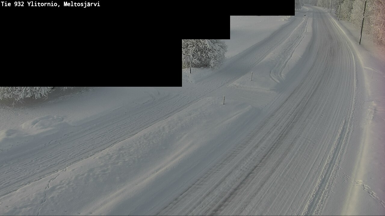 Kelikamerat Kuva Tie 932 Ylitornio, Meltosjärvi, Ylitornio, Lappi