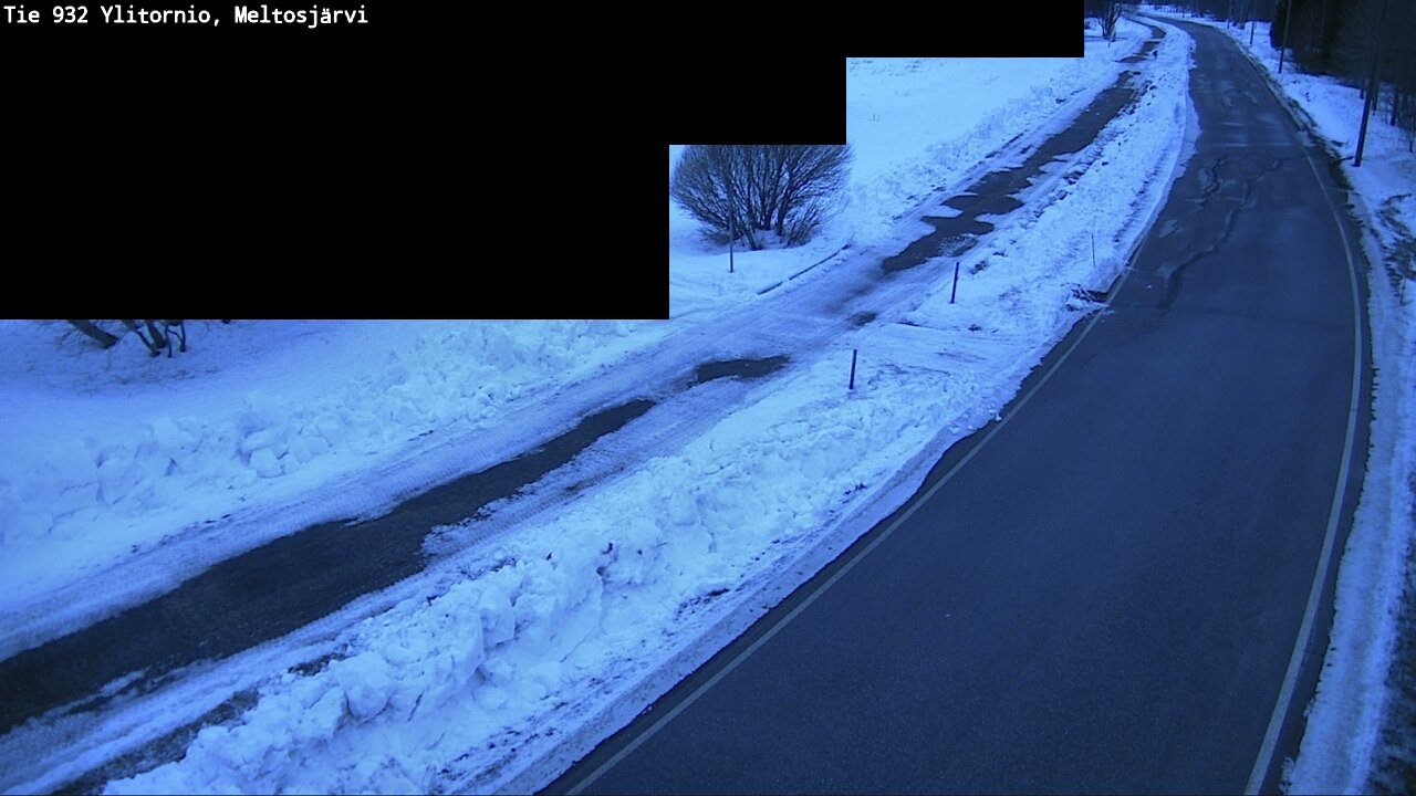 Kelikamerat Kuva Tie 932 Ylitornio, Meltosjärvi, Ylitornio, Lappi