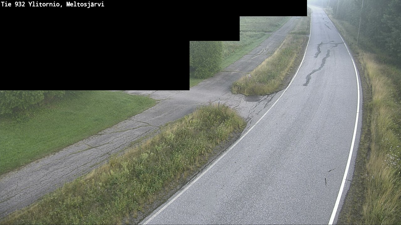 Weather Camera Image Road 932 Ylitornio, Meltosjärv, Ylitornio, Lappi